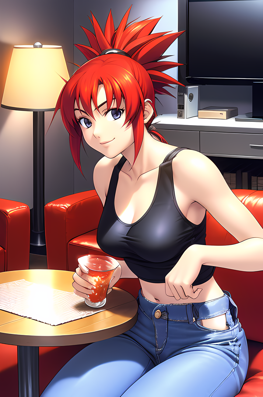 pixai-1698269032147704537-Redhead Tomboy.png